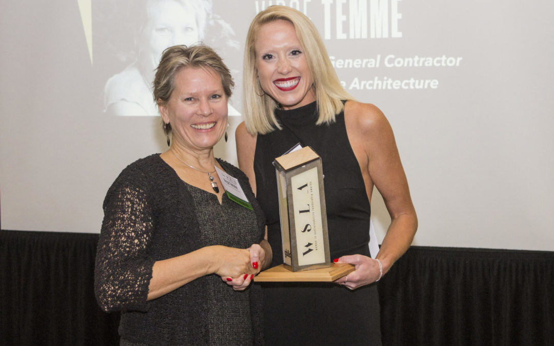 Recipient of the 2017 Women in Sustainability Leadership Award